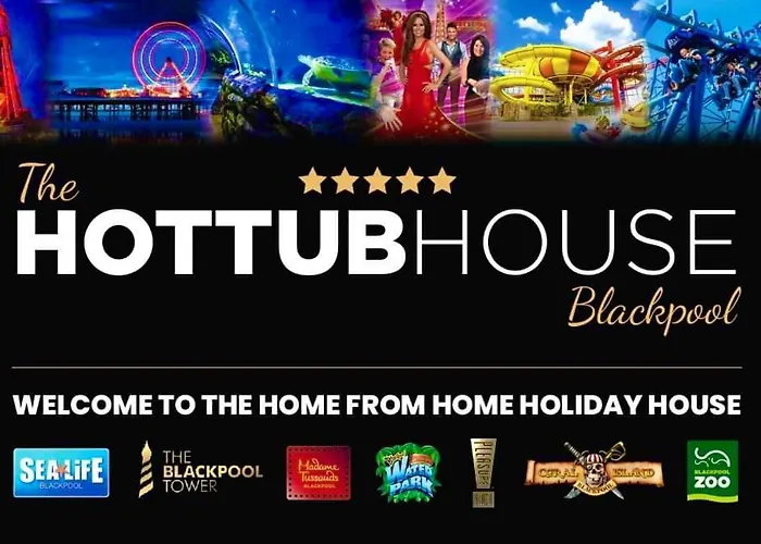 New…The Hottub House Blackpool Pleasure Beach